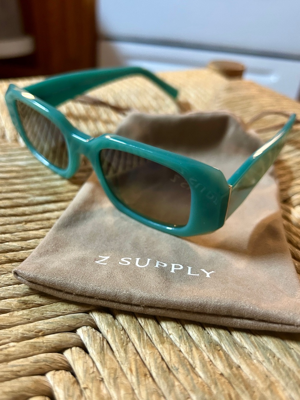 Z Supply Teal Sunglasses